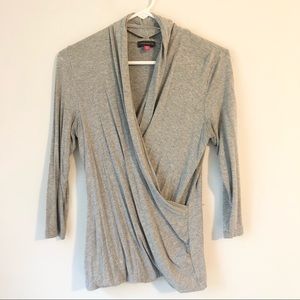 Jersey Grey Vince Camuto shirt